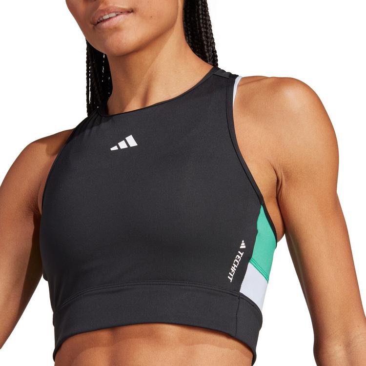 adidas adidas Croptop Damen - black-secogr - 5 | SportScheck