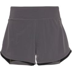 Nike BLISS DF Funktionsshorts Damen medium ash-reflective silv