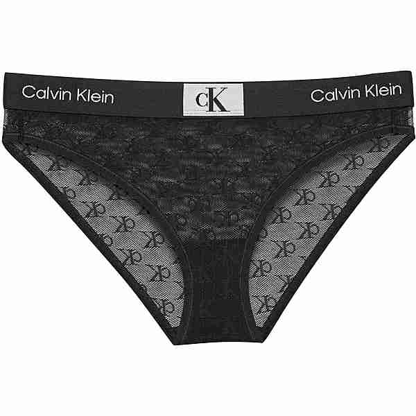 Calvin Klein 1996 LOGO LACE Slip Damen black