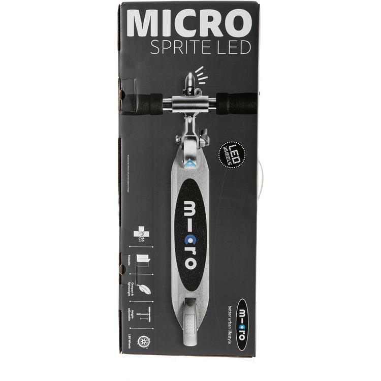 Micro Micro sprite led Scooter - silver matt - 0 | SportScheck