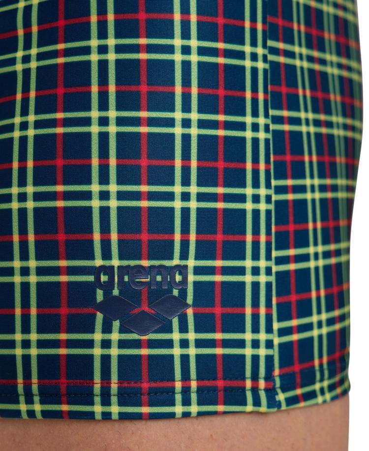 Arena Arena Checks Zip Badehose Herren - navy checks - 3 | SportScheck