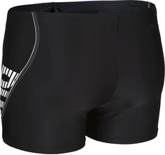 Rückansicht von Arena Byor Evo Kastenbadehose Herren black-black-white