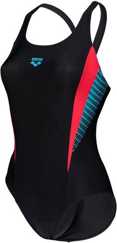 Arena Threefold Schwimmanzug Damen black-black-anguria