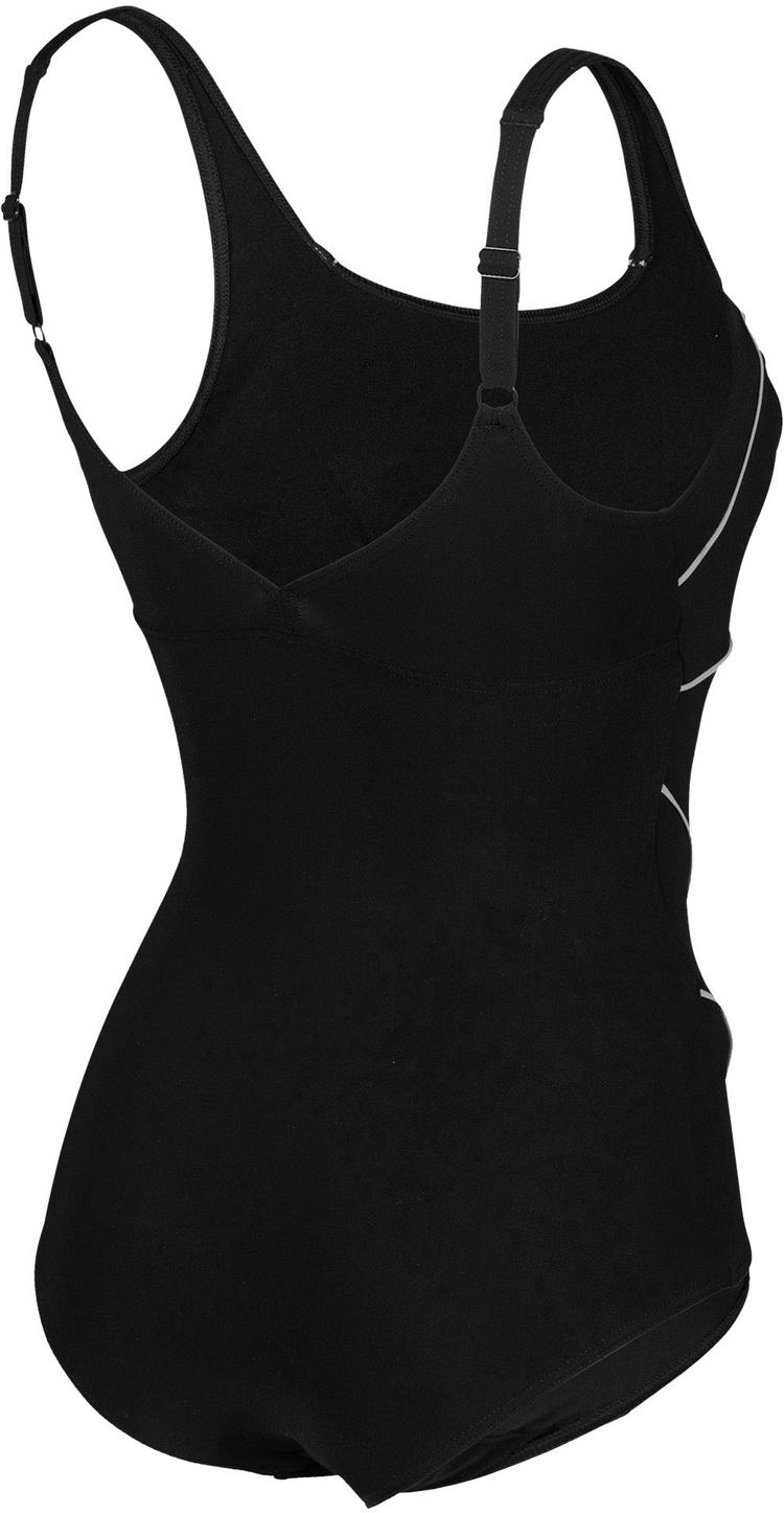 Arena Arena Jewel Badeanzug Damen - black-white - 0 | SportScheck