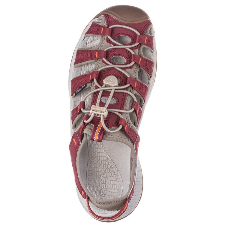 Keen Keen ASTORIA WEST Outdoorsandalen Damen - merlot-scarlet ibis - 0 | SportScheck