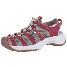 Keen ASTORIA WEST Outdoorsandalen Damen merlot-scarlet ibis