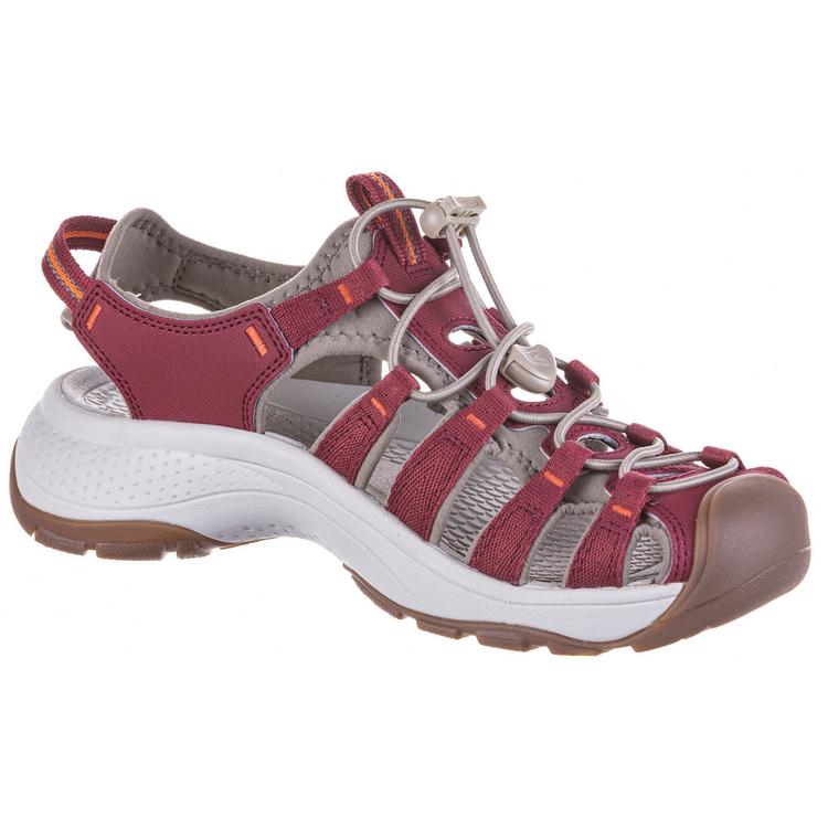 Keen Keen ASTORIA WEST Outdoorsandalen Damen - merlot-scarlet ibis - 0 | SportScheck