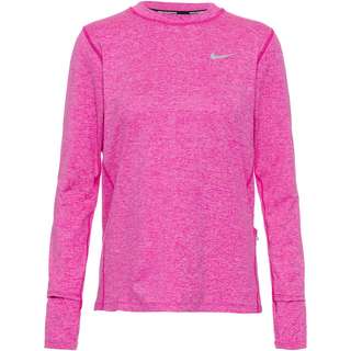 Nike DF ELEMENT Funktionsshirt Damen active fuchsia-reflective silv