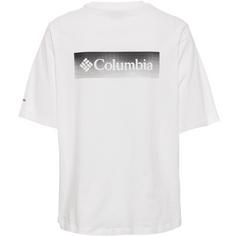 Rückansicht von Columbia North Cascades T-Shirt Damen white