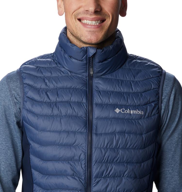 Columbia Columbia Powder Pass Steppweste Herren - dark mountain-collegiate navy - 5 | SportScheck