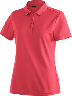 Maier Sports Ulrike Poloshirt Damen watermelon red