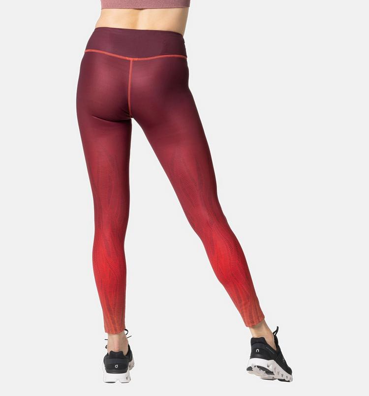 Odlo Odlo Zeroweight Lauftights Damen - american beauty - 1 | SportScheck