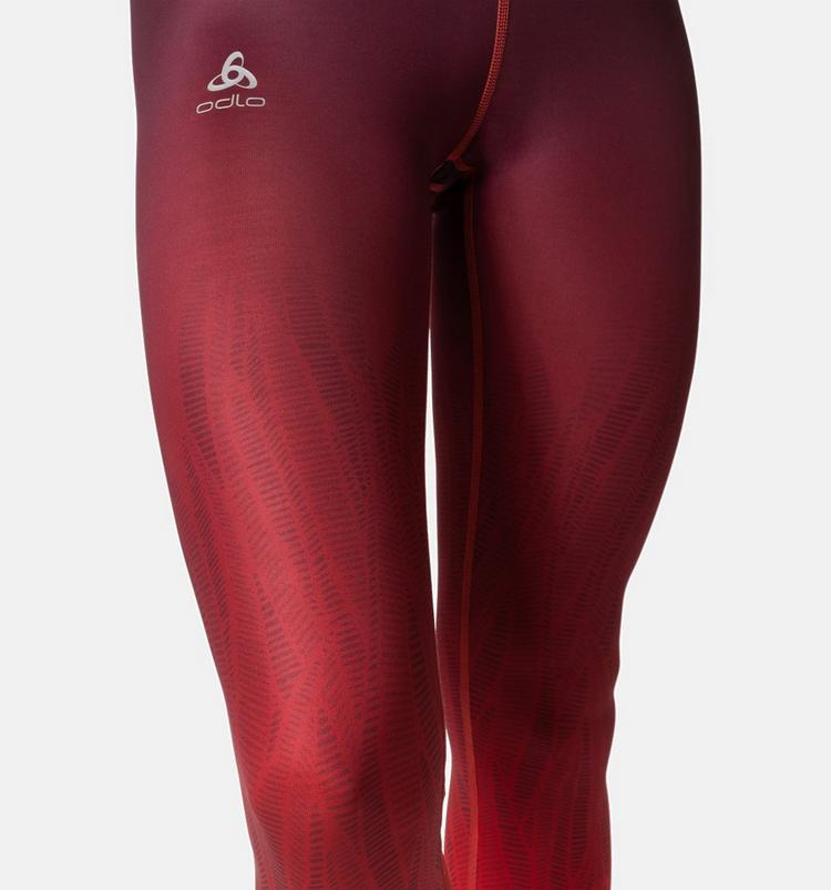Odlo Odlo Zeroweight Lauftights Damen - american beauty - 4 | SportScheck