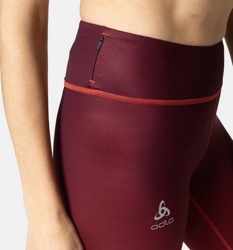Odlo Odlo Zeroweight Lauftights Damen - american beauty - 5 | SportScheck