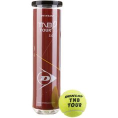 Dunlop TNB TOUR 3.0 4 TIN Tennisball gelb