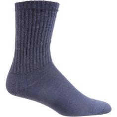 Rückansicht von UphillSport Merino Sport Wandersocken navy