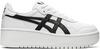 ASICS Japan S Platform Sneaker Damen - white-black