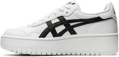 Rückansicht von ASICS Japan S Platform Sneaker Damen white-black