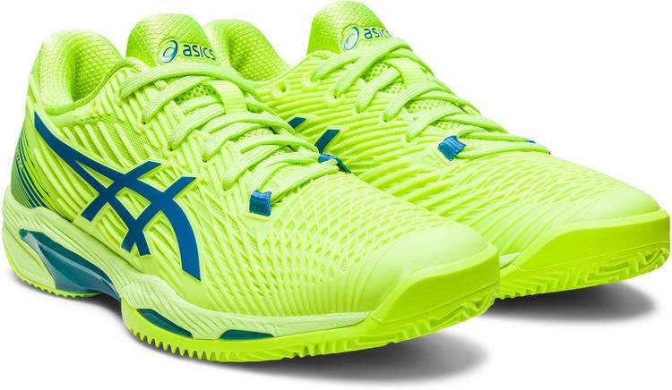 ASICS ASICS SOLUTION SPEED FF 2 CLAY Tennisschuhe Damen - hazard green-reborn blue - 3 | SportScheck
