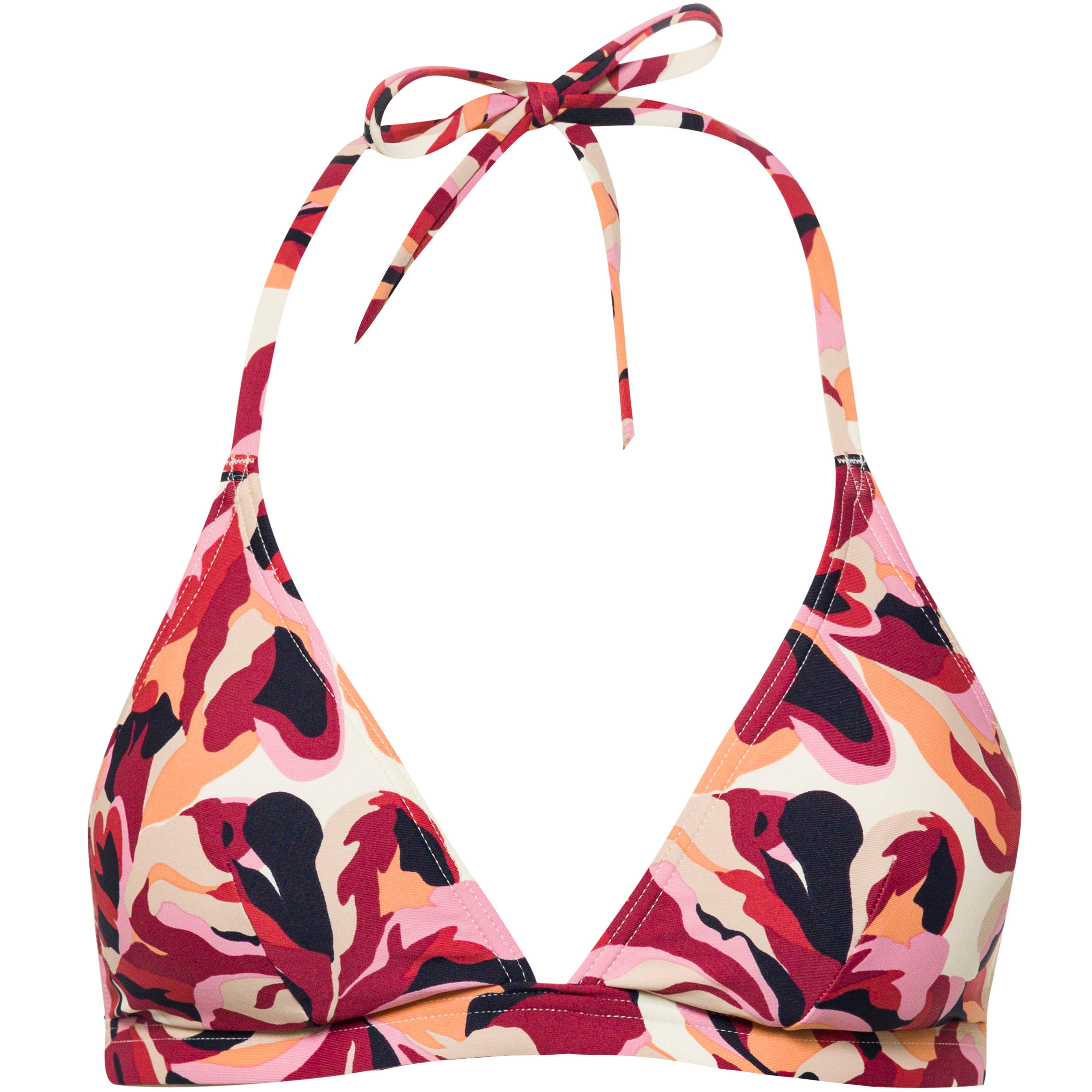 ESPRIT Carilo Beach Bikini Oberteil Damen dark red 3 im Online Shop von