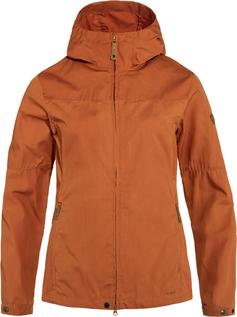 FJÄLLRÄVEN Stina Funktionsjacke Damen terracotta brown