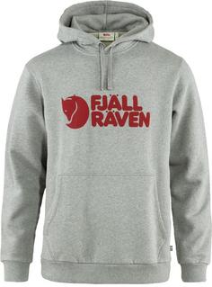 FJÄLLRÄVEN Logo Hoodie Herren grey-melange