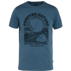 FJÄLLRÄVEN Equipment T-Shirt Herren indigo blue
