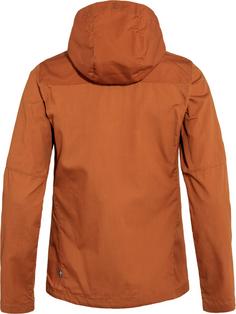 Rückansicht von FJÄLLRÄVEN Stina Funktionsjacke Damen terracotta brown