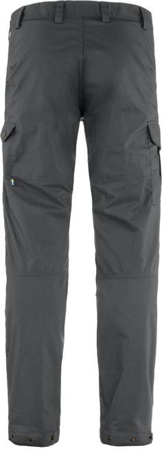 Rückansicht von FJÄLLRÄVEN Vidda Pro Lite Trekkinghose Herren dark grey