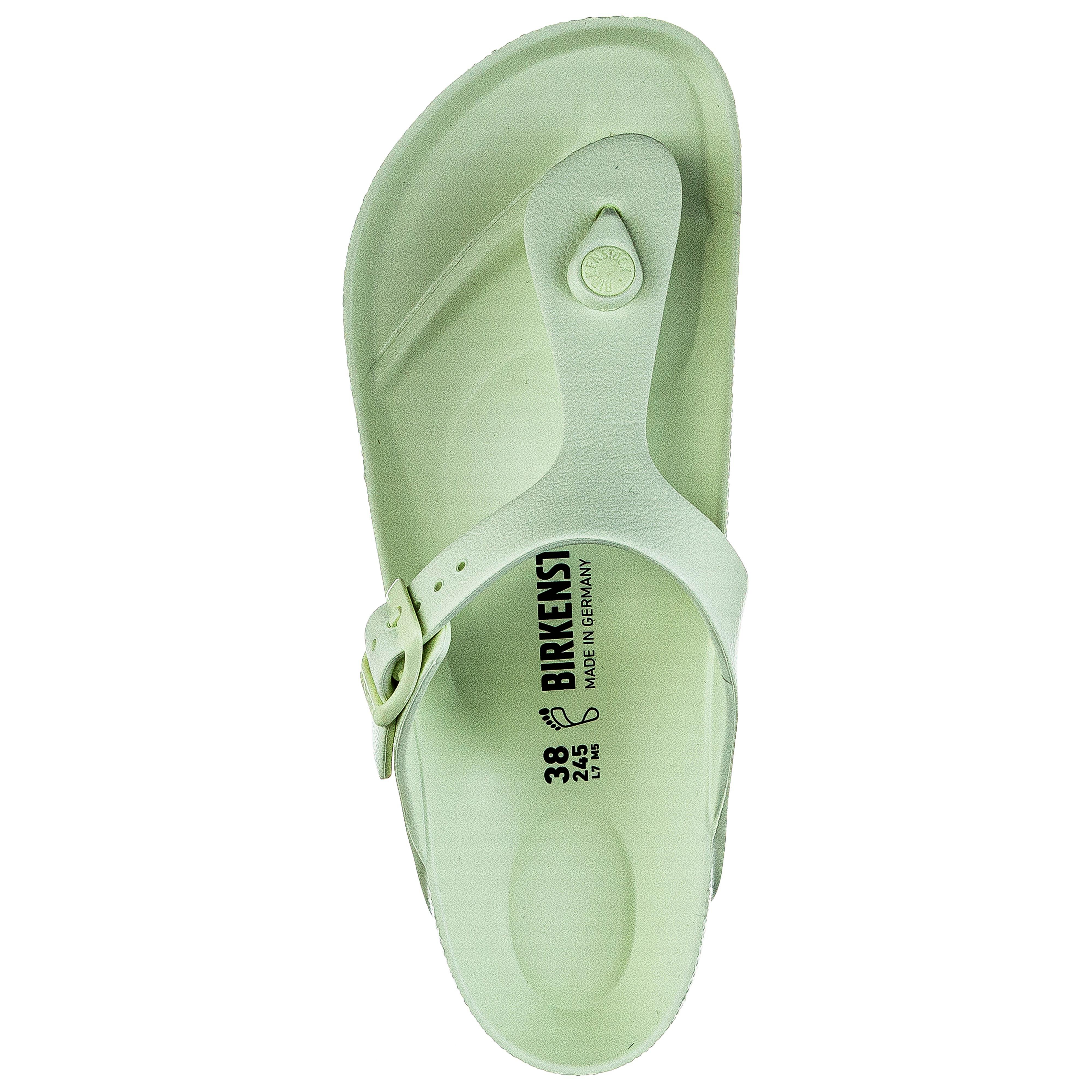 Birkenstock Gizeh EVA Zehentrenner Damen faded lime im Online Shop von SportScheck kaufen