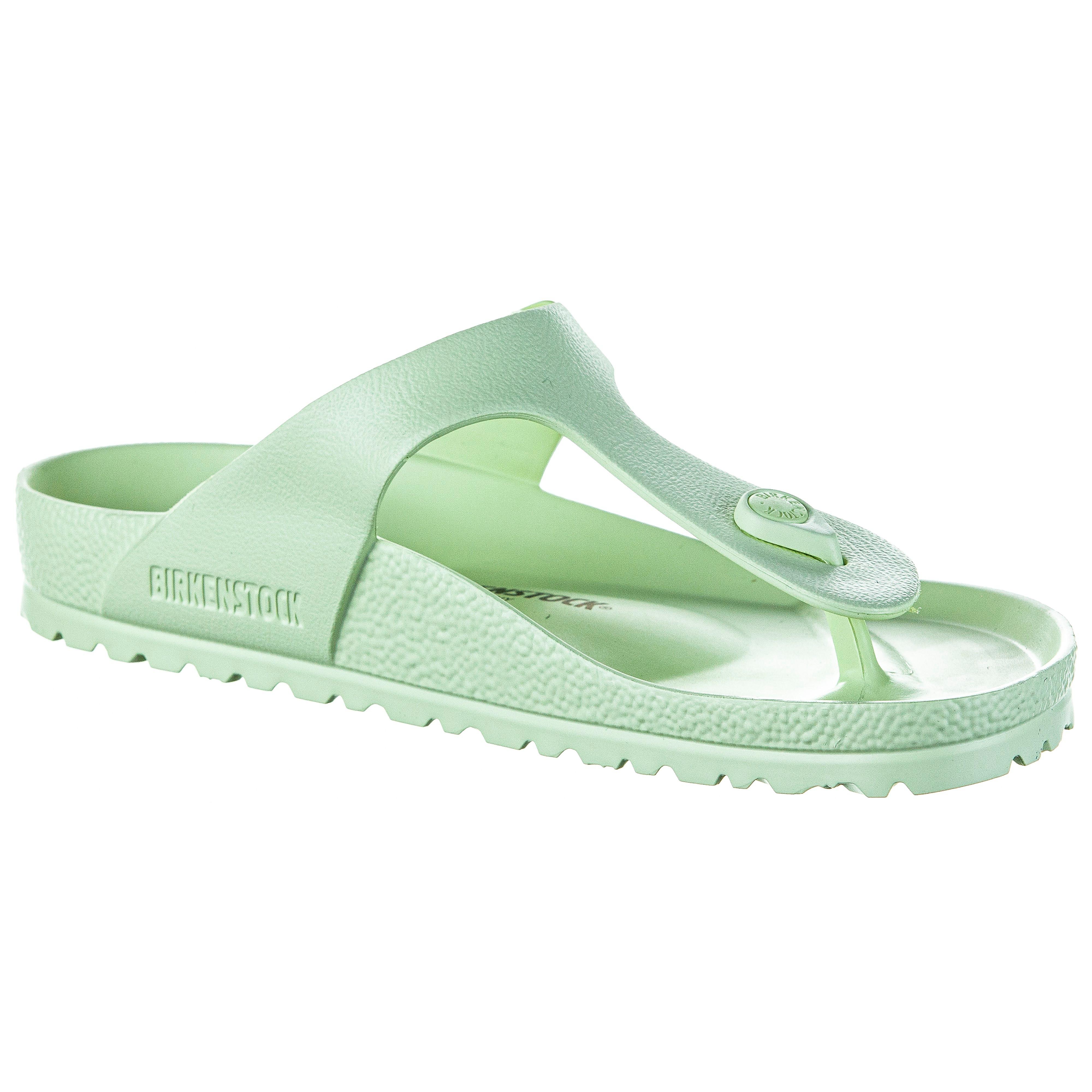 Birkenstock Gizeh EVA Zehentrenner Damen faded lime im Online Shop von SportScheck kaufen