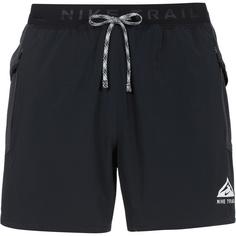 Nike DF Trail Funktionsshorts Herren black-dk smoke grey-white