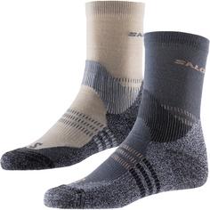 Salomon X Ultra Access Crew Wandersocken Damen ebony-rainy