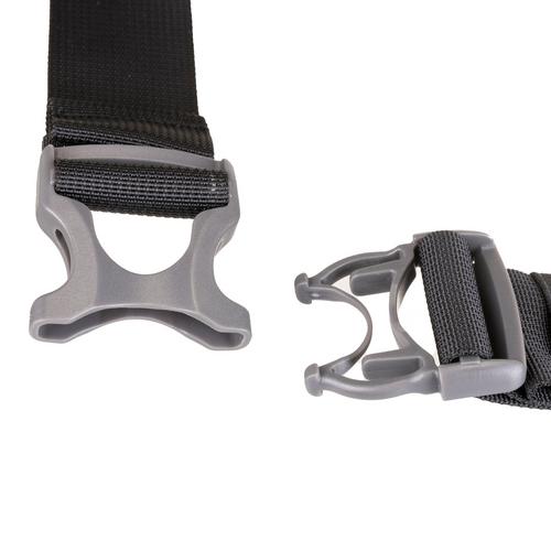 Rückansicht von NATHAN ADJUSTABLE FIT ZIPSTER 2.0 Bauchtasche black