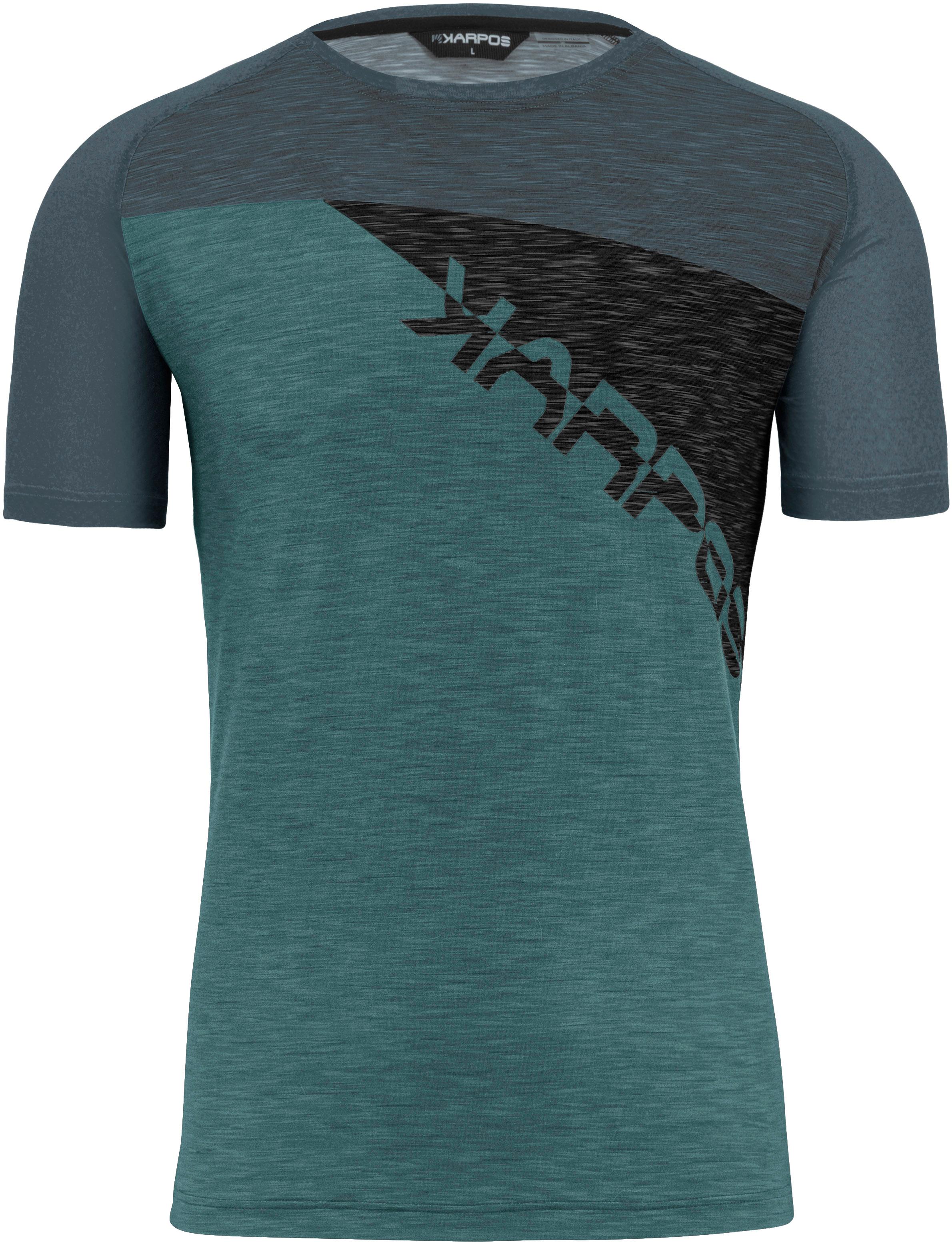 Karpos CRODA ROSSA Funktionsshirt Herren north atlantic-dark slate-blac