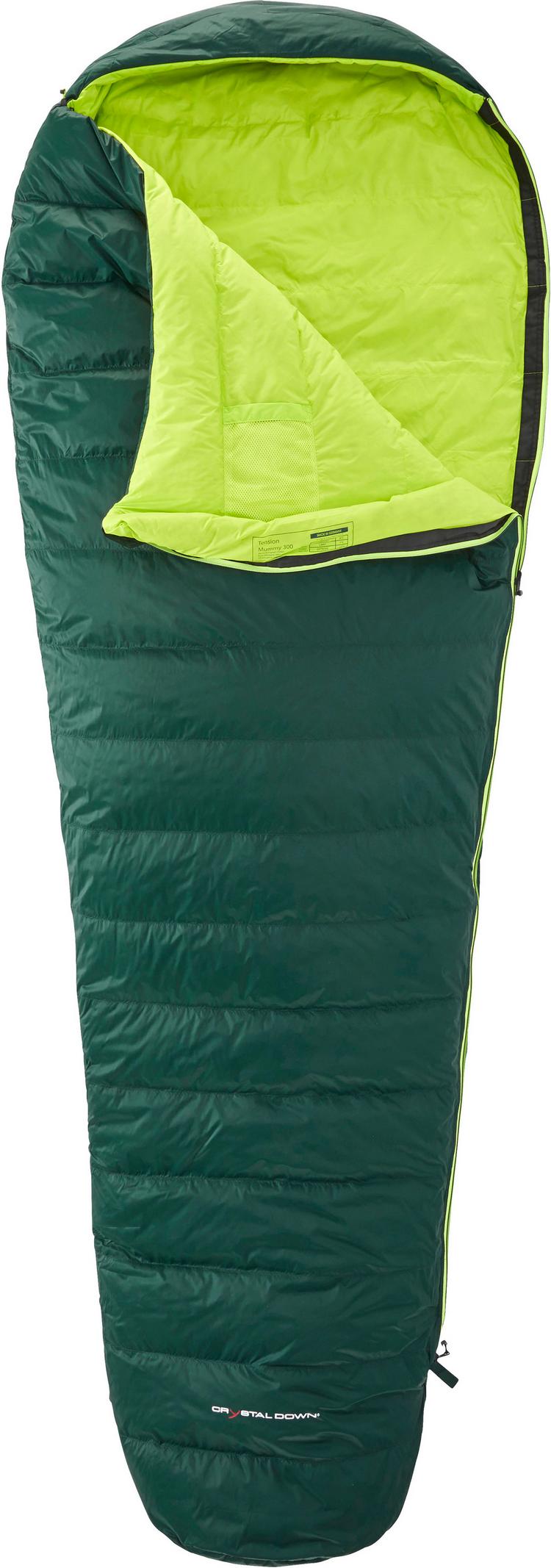 Y by Nordisk Y by Nordisk Tension Mummy 300 zip L Daunenschlafsack - scarab-lime - 0 | SportScheck