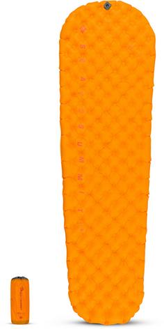 Rückansicht von Sea to Summit UltraLight ASC Insulated Mat Isomatte orange