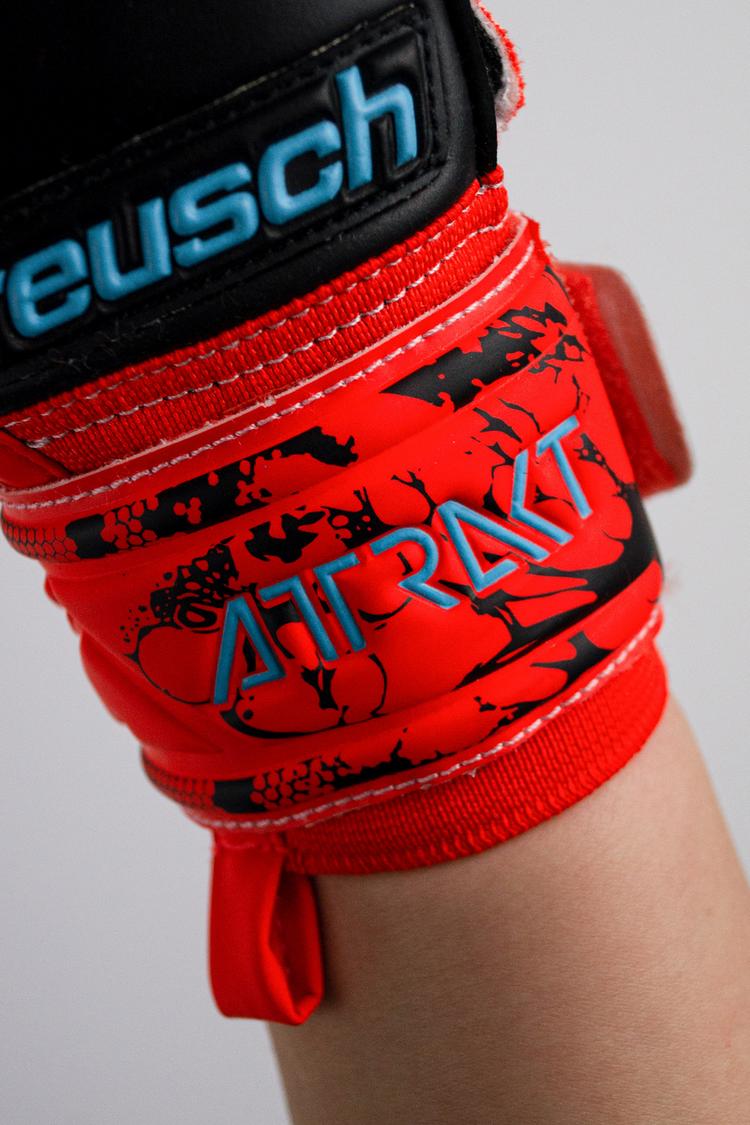 Reusch Reusch Attrakt Silver Junior Torwarthandschuhe Kinder - orange - 3 | SportScheck