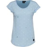WLD Follow Rivers T-Shirt Damen - blue melange