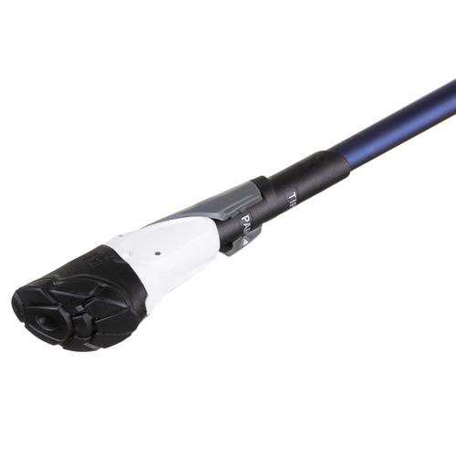 Rückansicht von LEKI Smart Pacer Lite Nordic Walking-Stock midnightblue dark metallic-darkblue-white