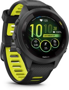 Rückansicht von Garmin Forerunner 265 S Music Sportuhr black