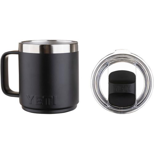 Rückansicht von Yeti Rambler 10 Oz Mug Trinkbecher black