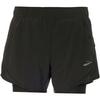 Brooks Chaser Funktionsshorts Damen - black