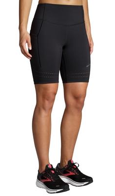 Rückansicht von Brooks Method Lauftights Damen black