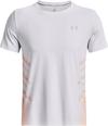 Under Armour ISO-CHILL LASER Funktionsshirt Herren - white-orangeblast-reflective