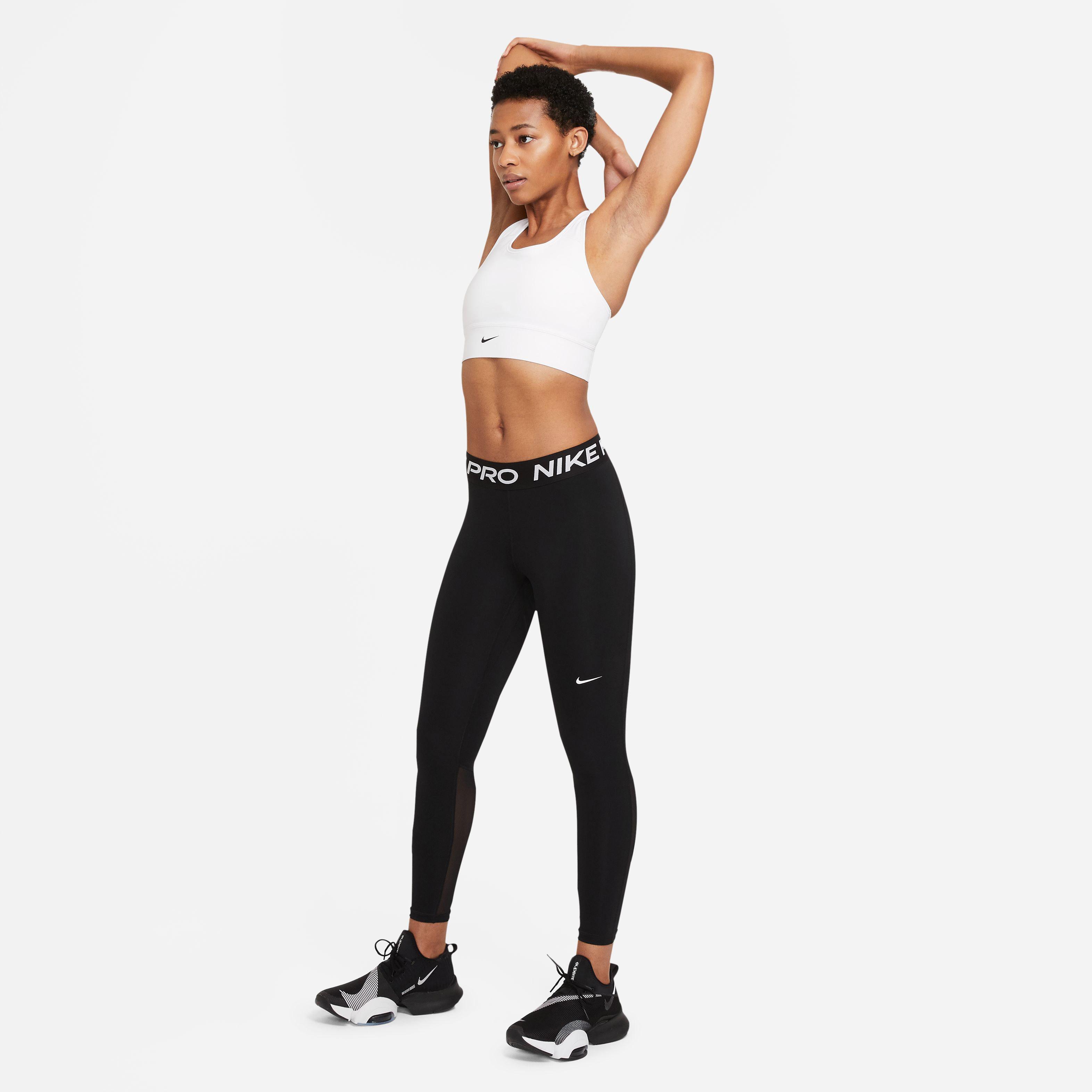 Black nike pro women's leggings online