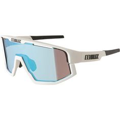 Bliz Vision Sportbrille matt white-smoke with blue multi