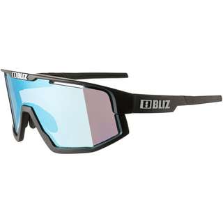 Bliz Fusion Sportbrille matt black-smoke with blue multi