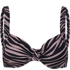 Lascana Bikini Oberteil Damen black-print