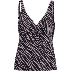 Lascana Tankini Oberteil Damen black-print